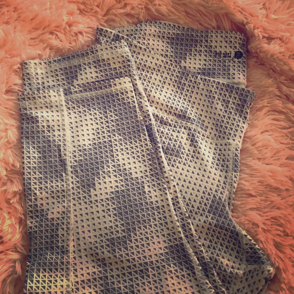 Athletic crop pants by Old Navy